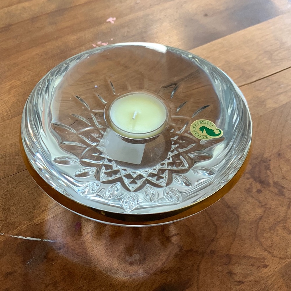 Waterford crystal Lismore Large votive
